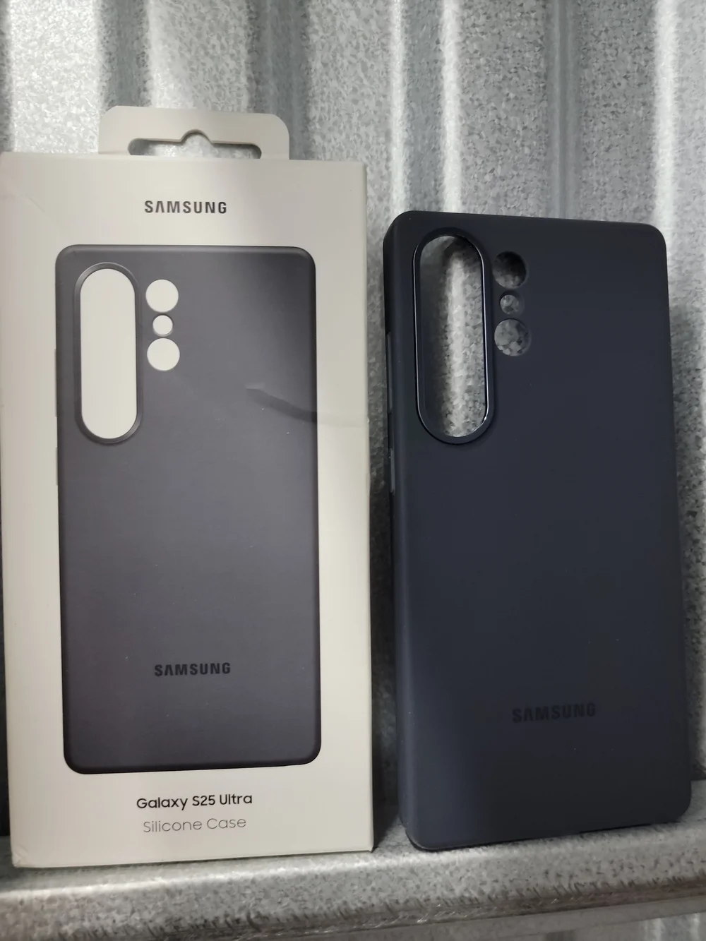Samsung Silicone Case for Galaxy S25 Ultra - Gray